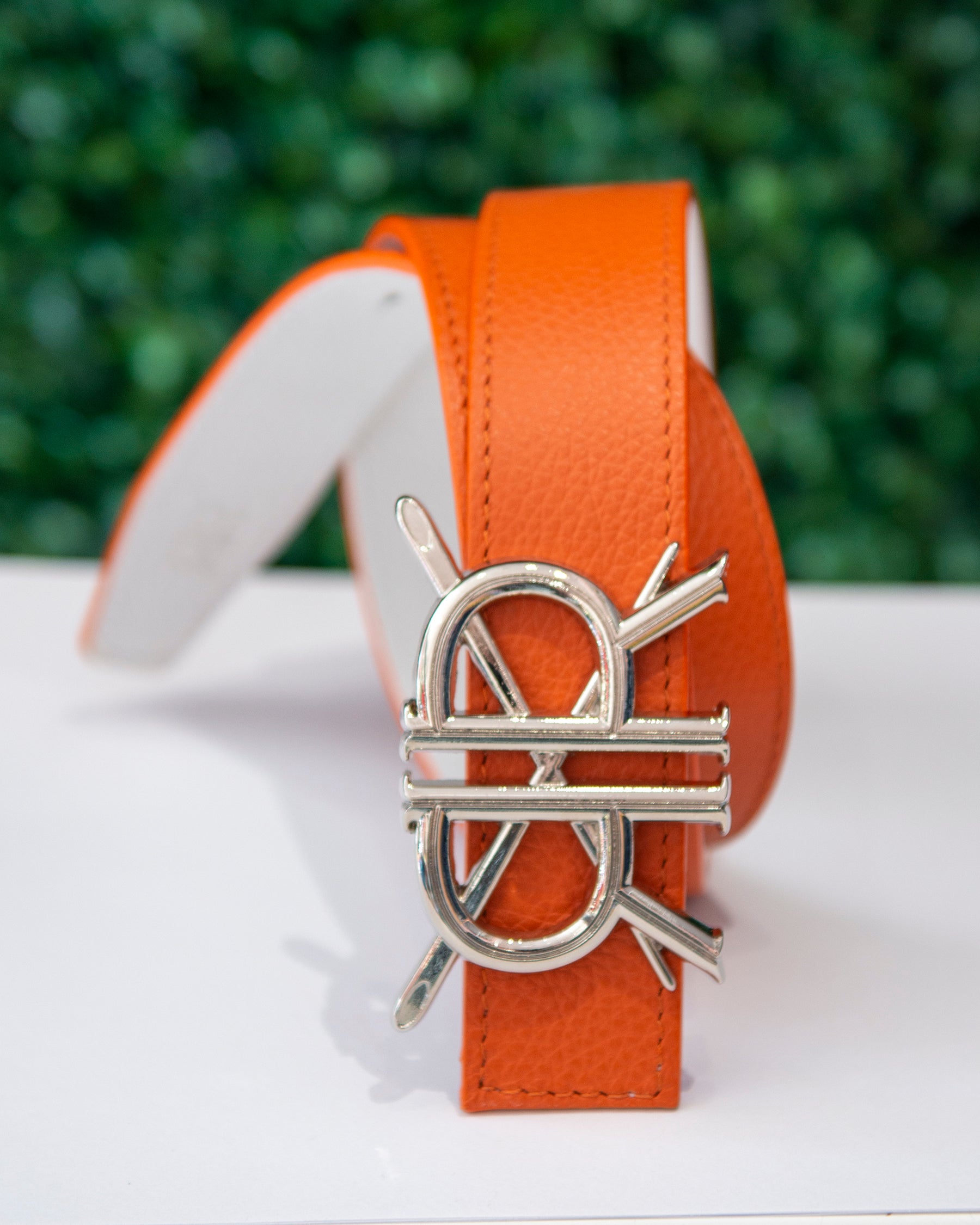Orange Belt Strap with Buckle