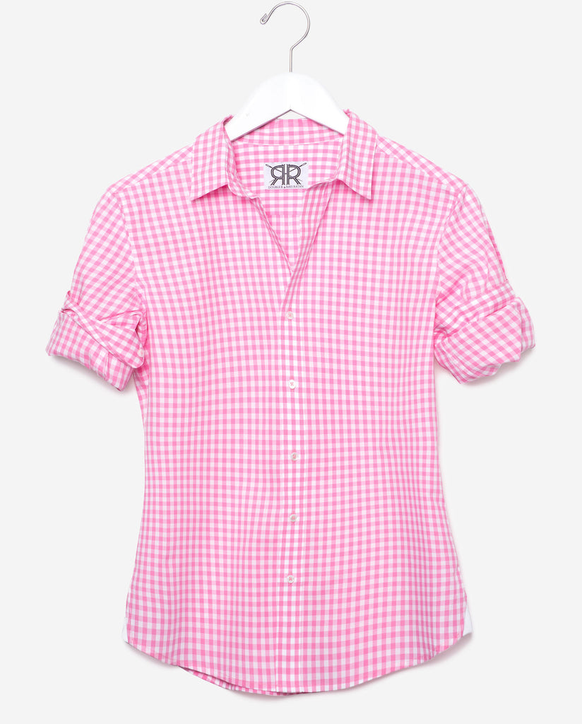 Tailored - Pink and White Gingham