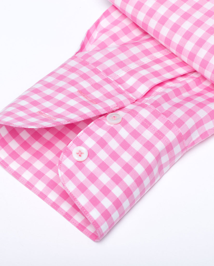 Tailored - Pink and White Gingham