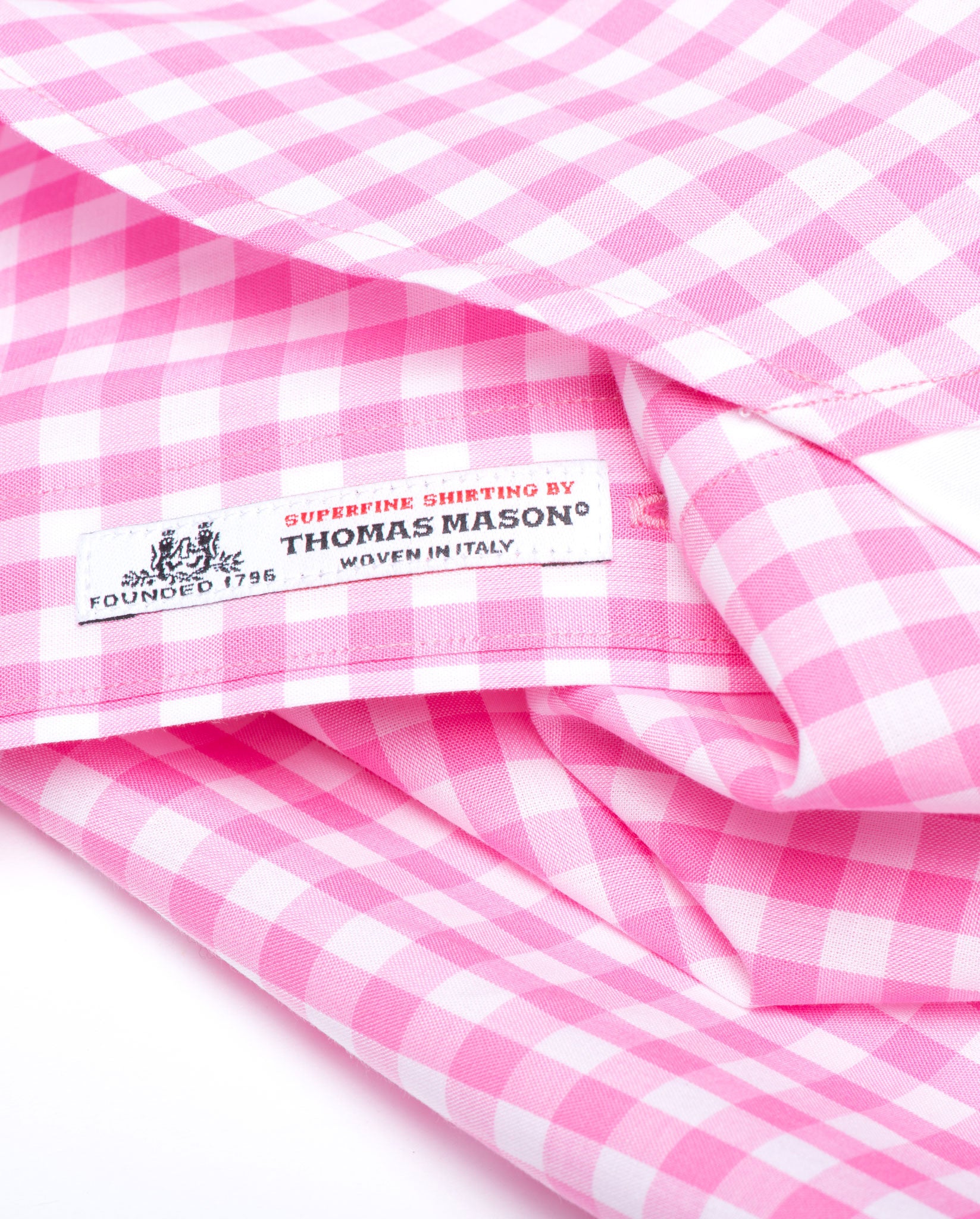 Tailored - Pink and White Gingham