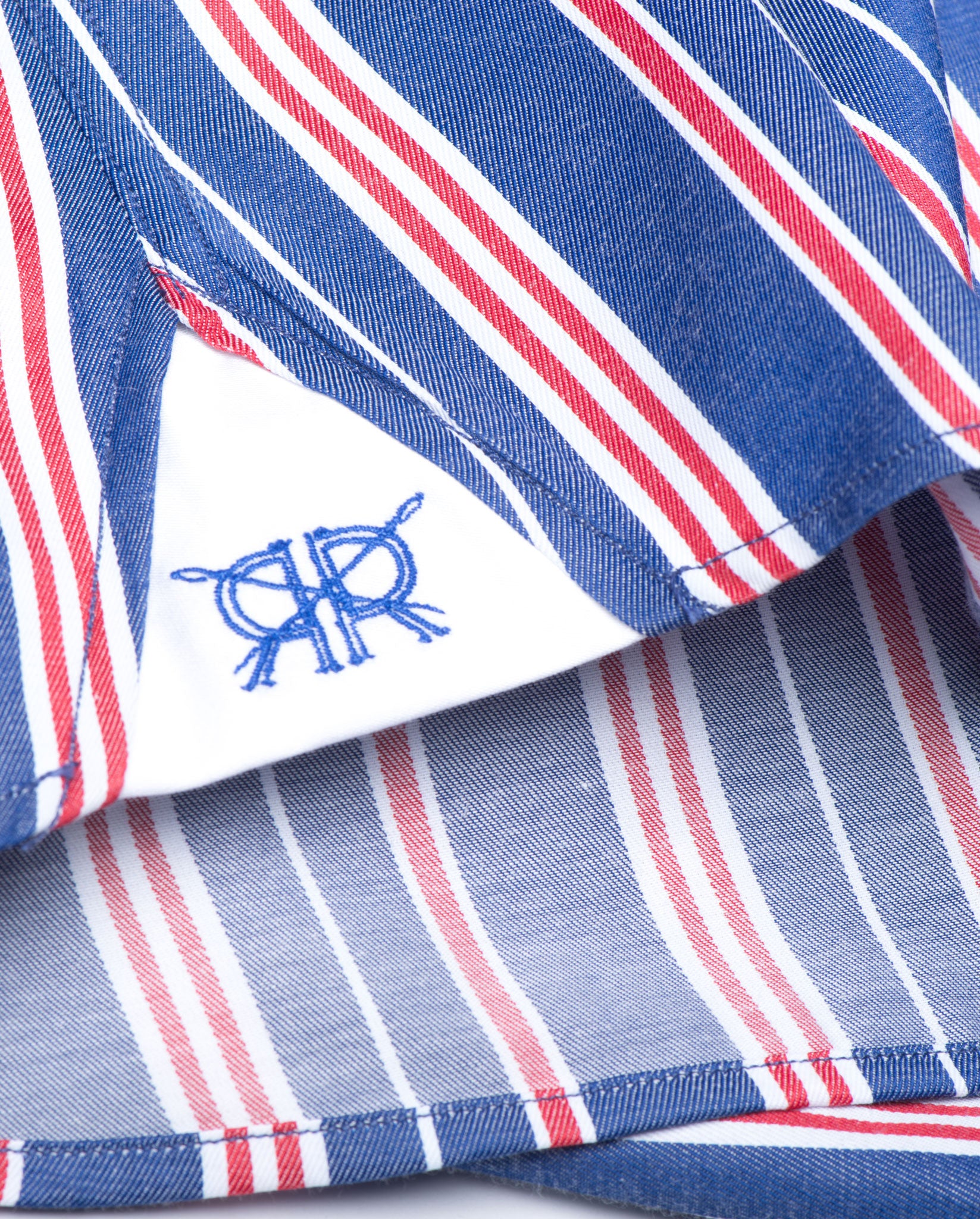 Tailored - Red and Blue Stripe