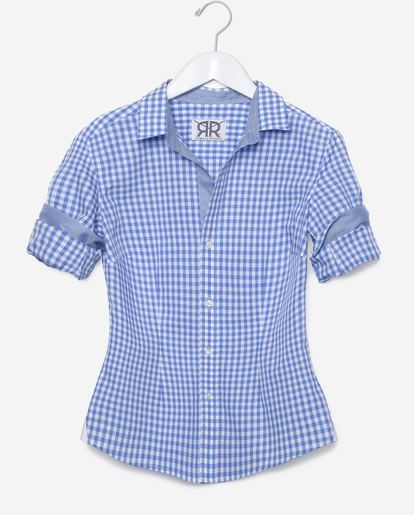Tailored - Blue Gingham