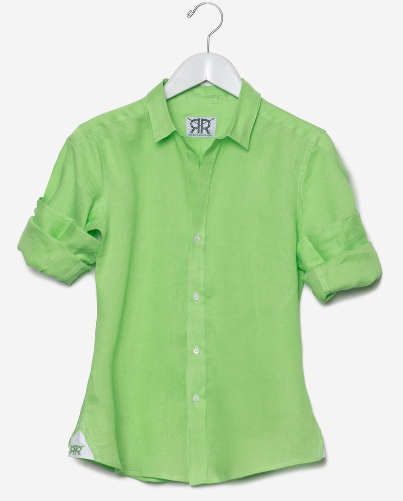 Tailored - Neon Green Linen