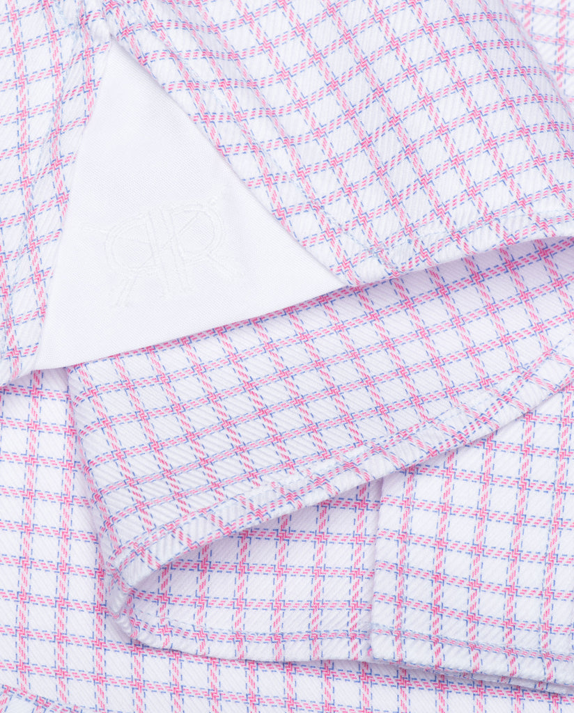 Tailored - Pink with Blue Check