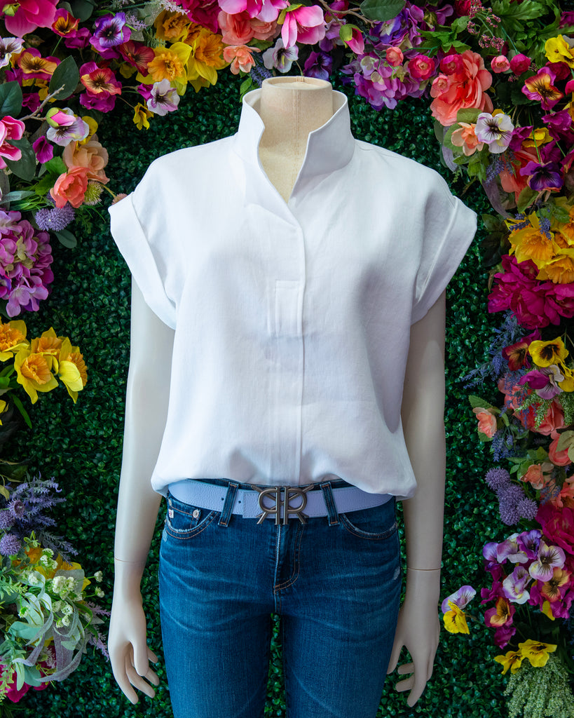 Cap Sleeve Tunic Popover