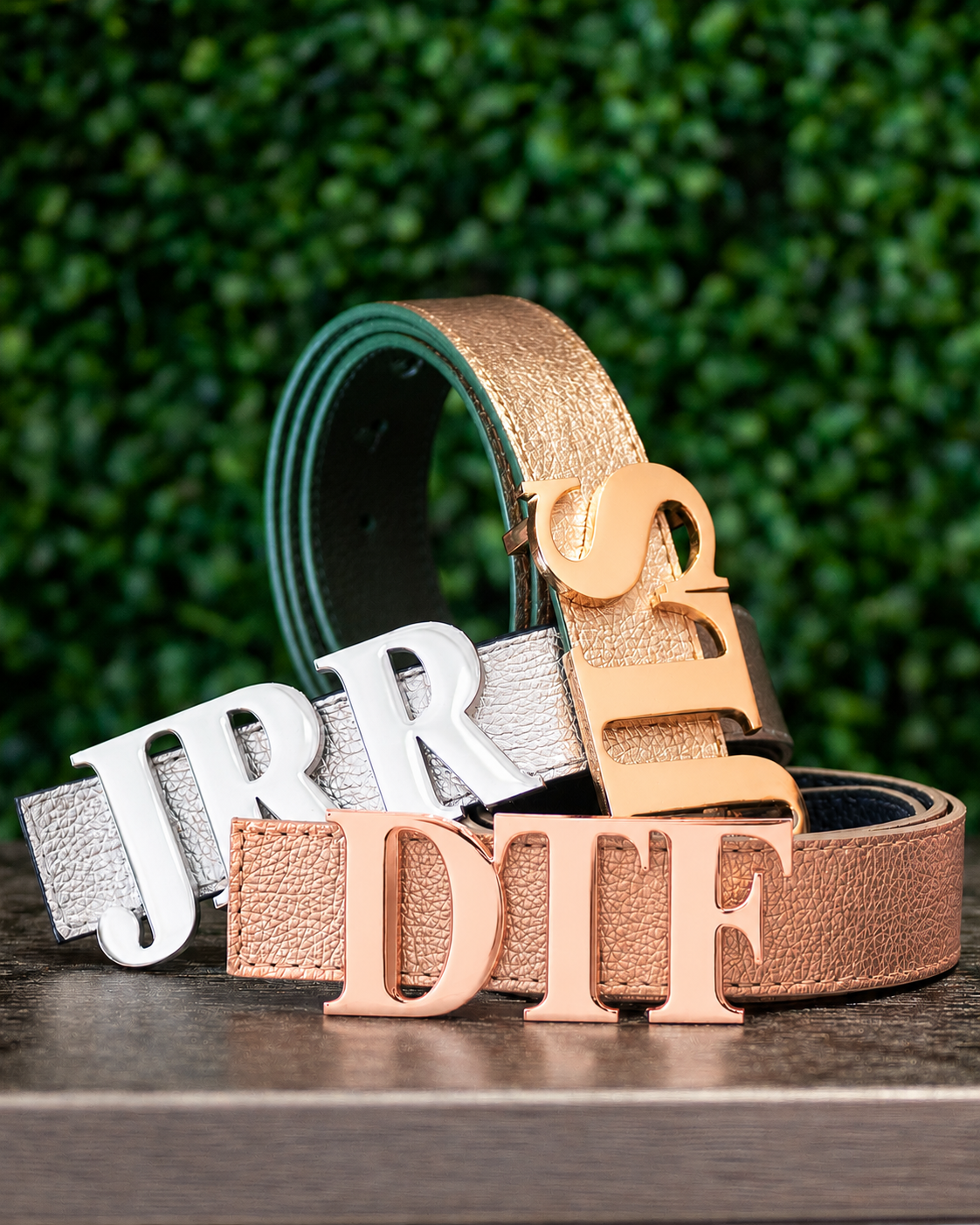 Double R Custom Custom Monogram Cut Out Belt Buckle – Double R Brand - Dallas