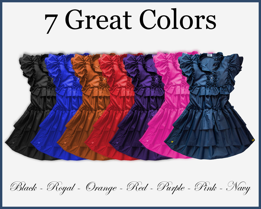 Ripstop Tiered Ruffle Dress