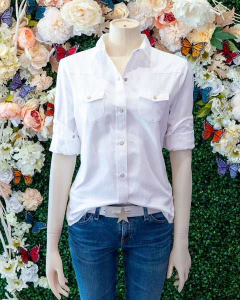 Western Pearl Snaps Tailored Shirt - Double R by Ravi Ratan – Double R ...