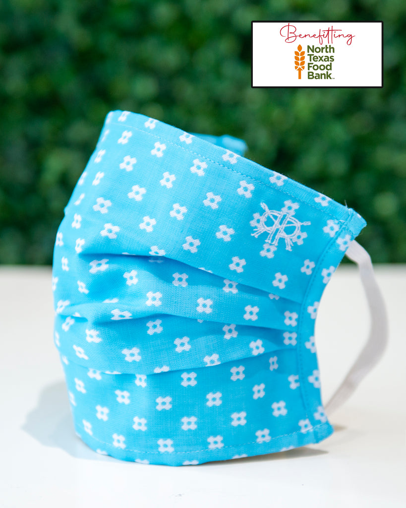 Aqua Swiss Cotton Mask