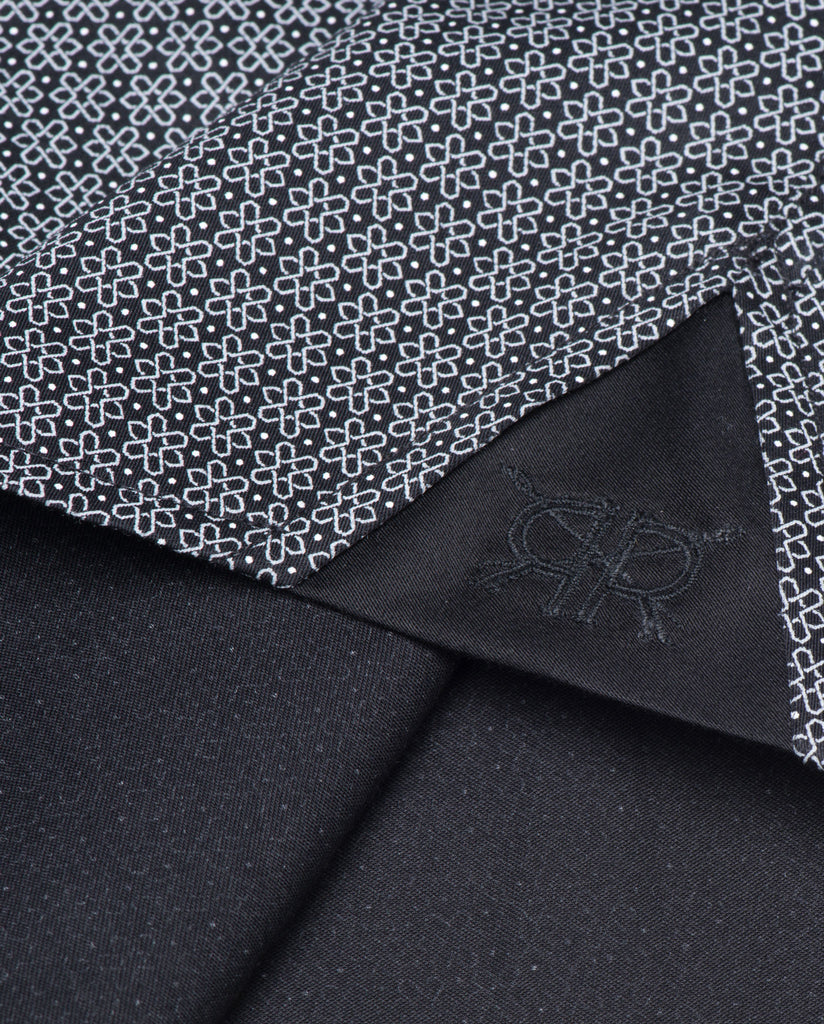 Tailored - Black Floral Print
