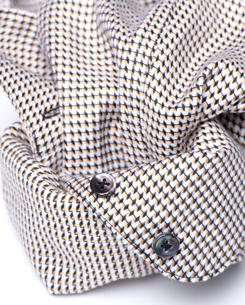 Tailored - Gold and Black Check