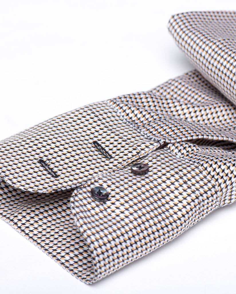 Tailored - Gold and Black Check