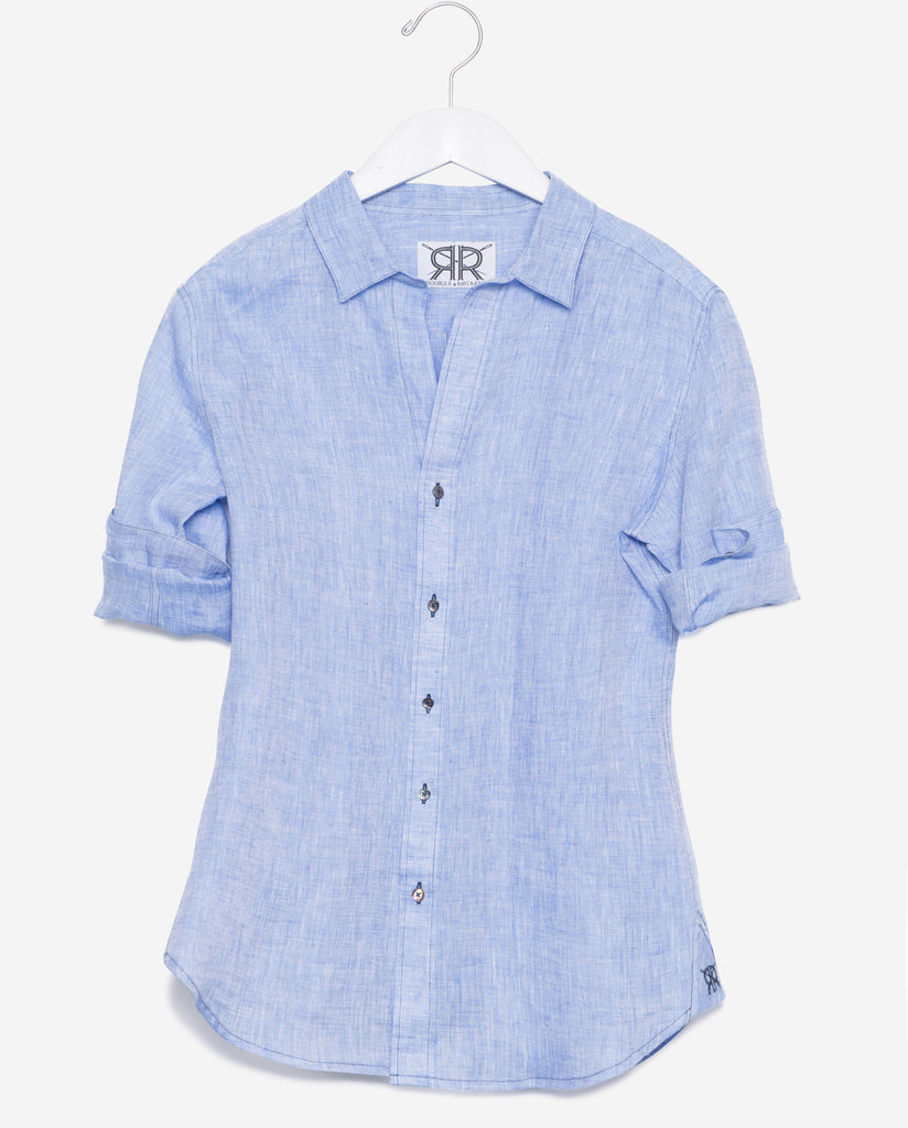 Tailored - Blue Linen