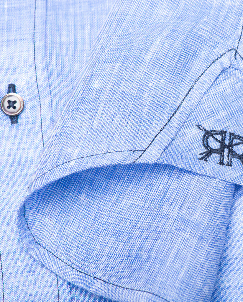 Tailored - Blue Linen