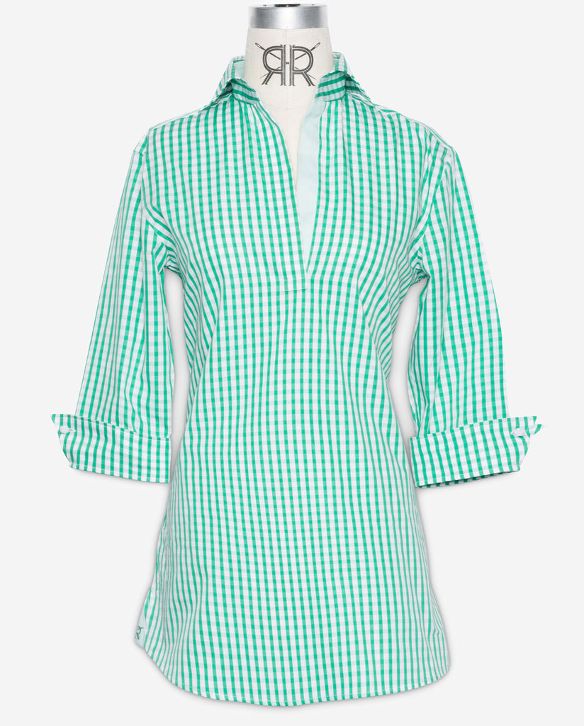 Tunic - Green Gingham
