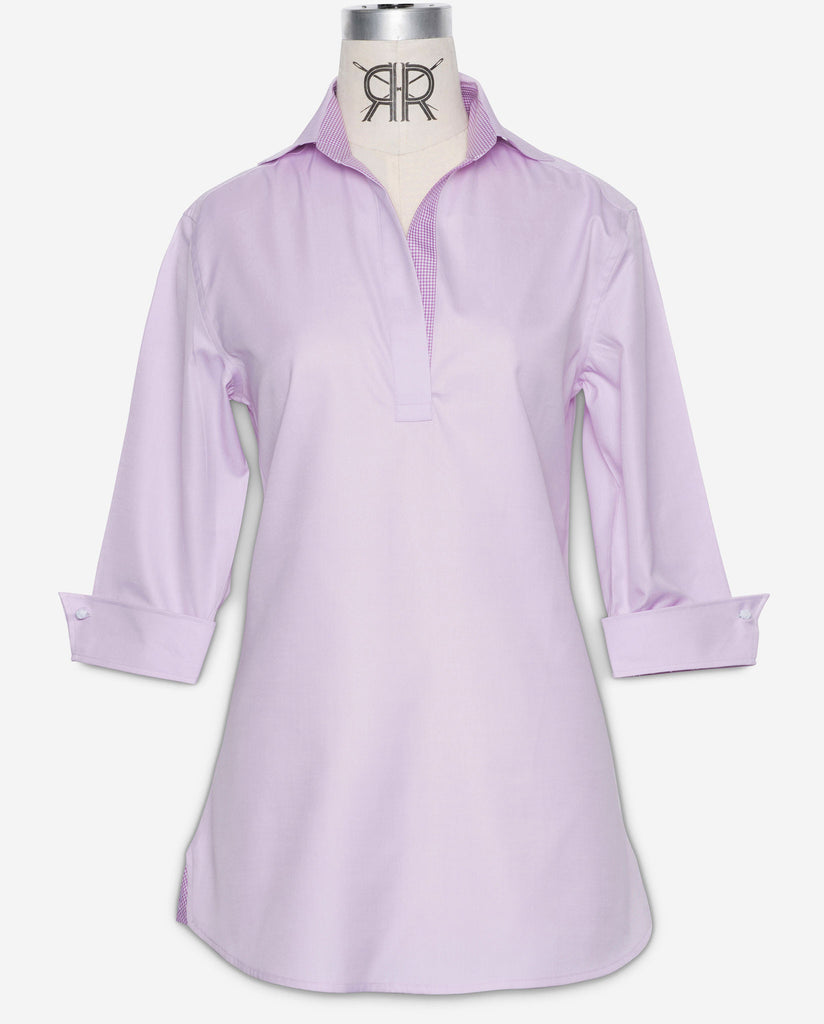 Tunic - Lavender Oxford