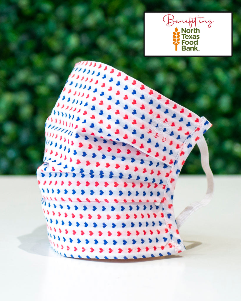 Hearts Cotton Mask