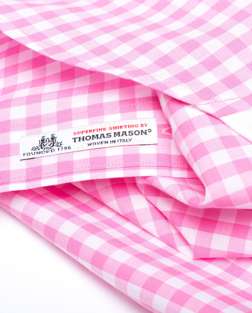 Tailored - Pink and White Gingham