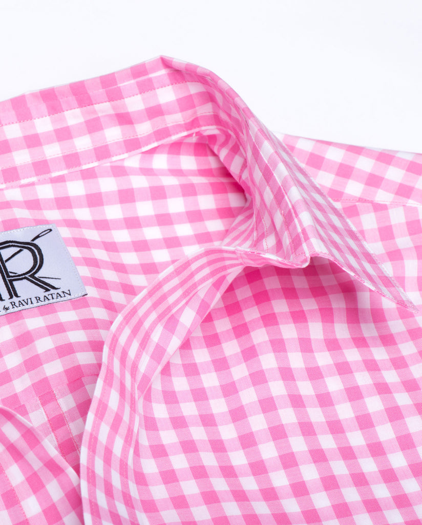 Tailored - Pink and White Gingham