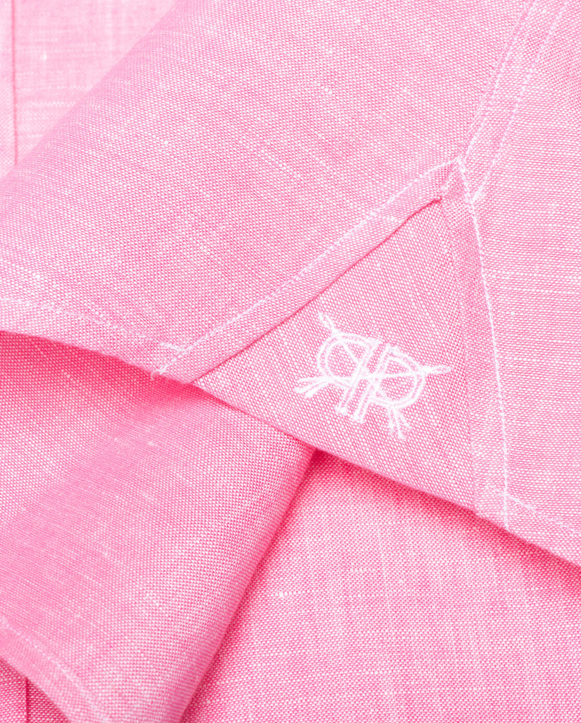 Tailored - Bright Pink Linen