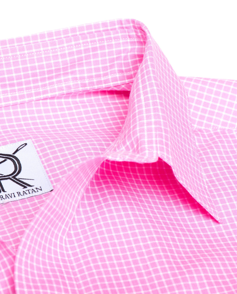 Tailored - Rose with White Check
