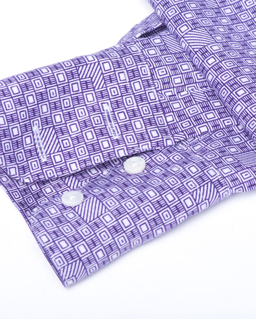 Tailored - Purple Print