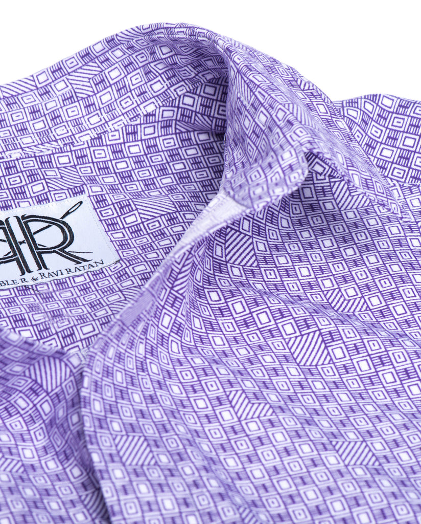 Tailored - Purple Print