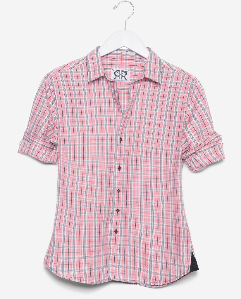 Tailored - Black and Red Check