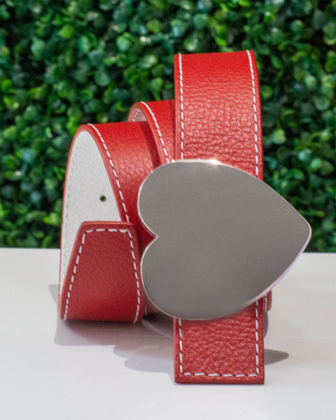 Double R Belt Heart Belt Buckle – Double R Brand - Dallas