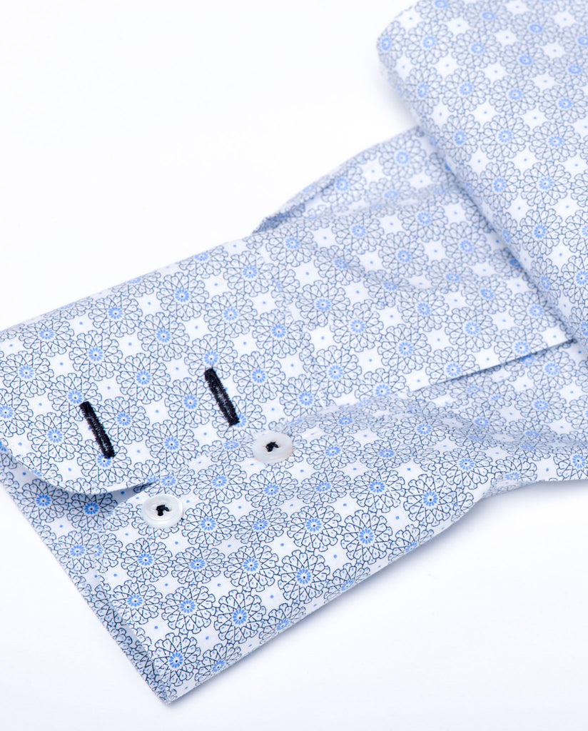 Tailored - Blue and Black Floral