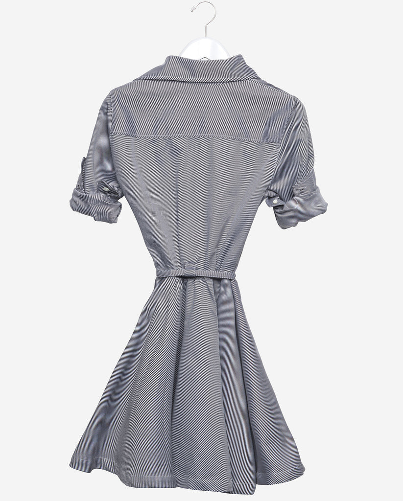 Sabrina - Black and White Twill
