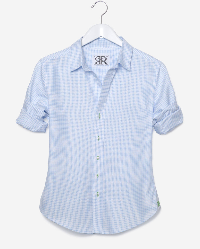 Tailored - Blue Check Dobby