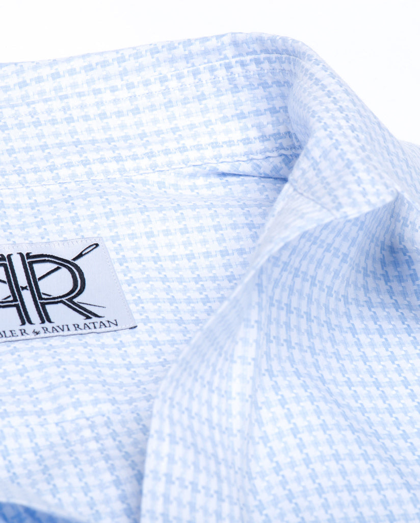 Tailored - Blue Check Dobby