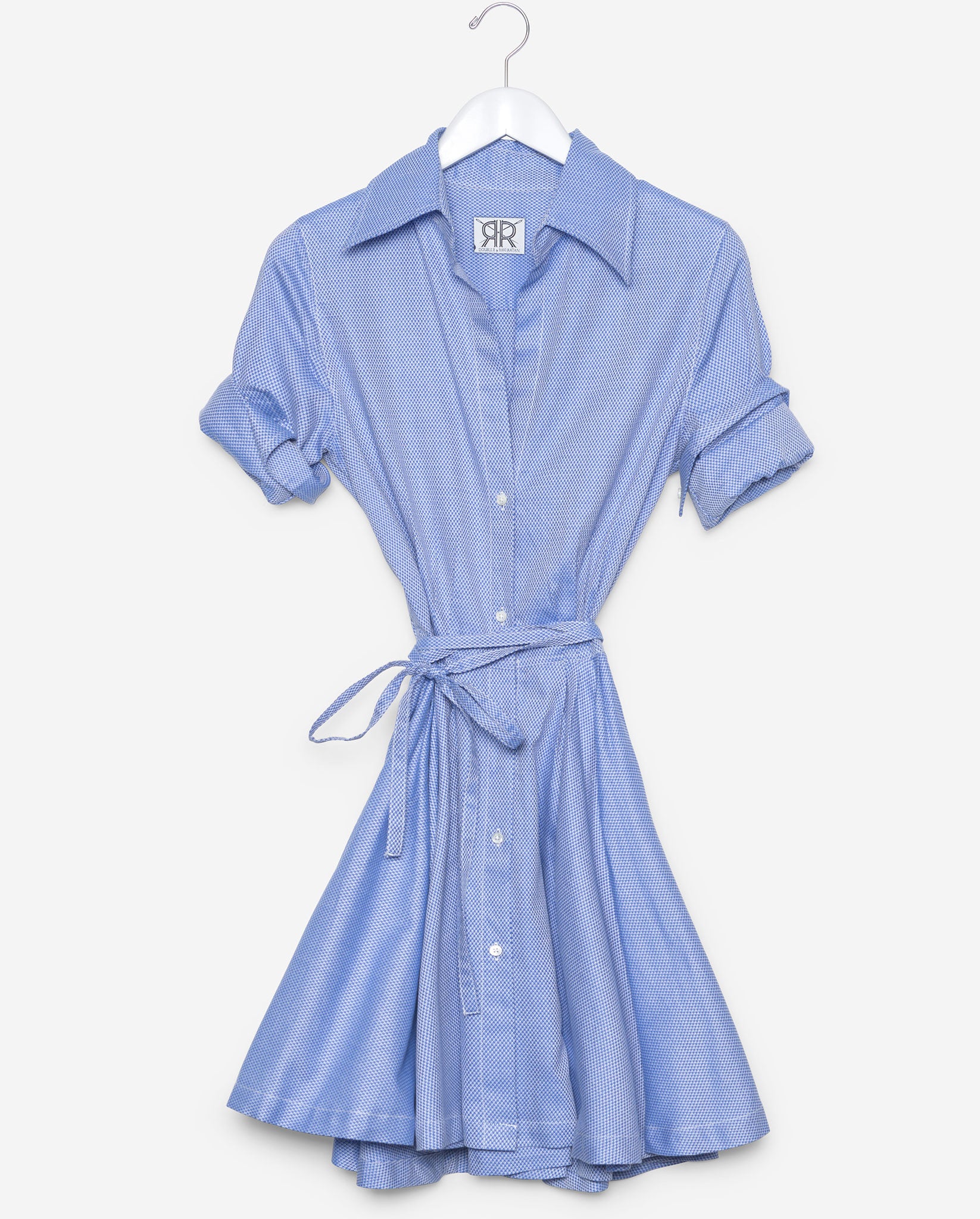 Sabrina - Blue and White Check Sabrina - Blue and White Check