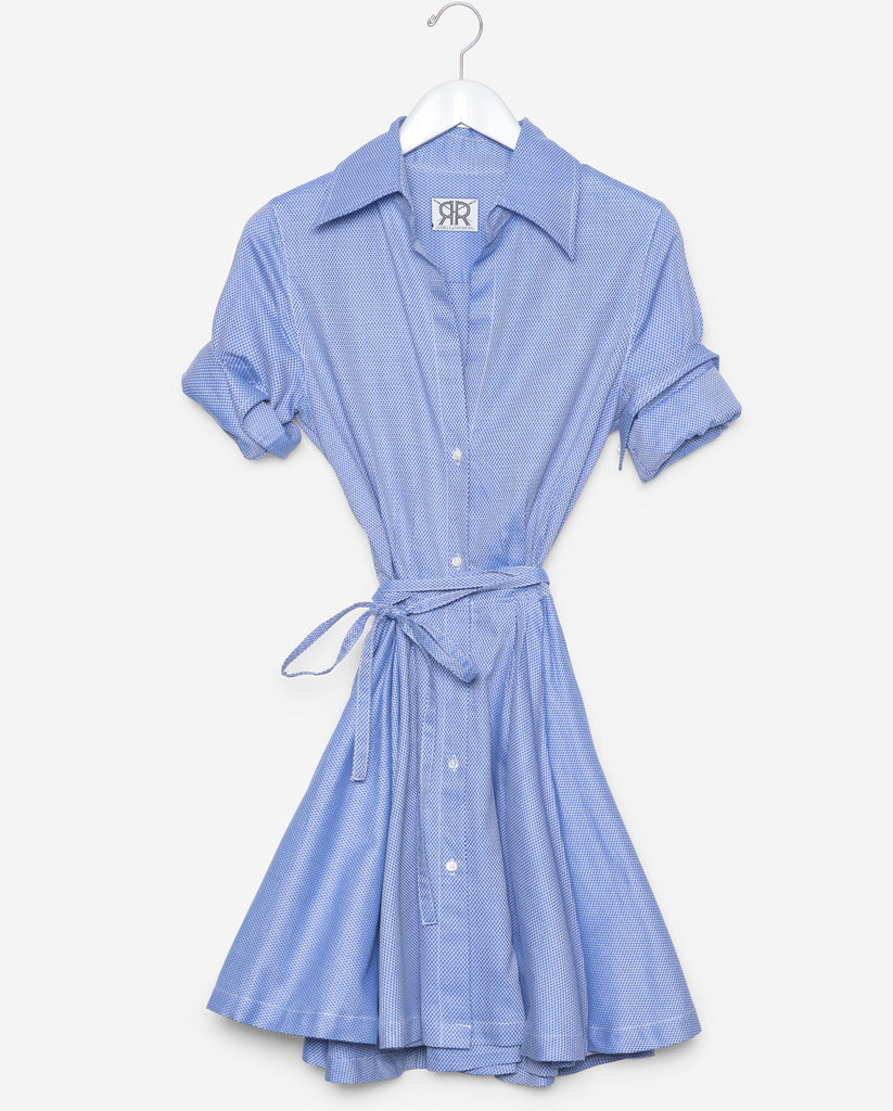Sabrina - Blue and White Check