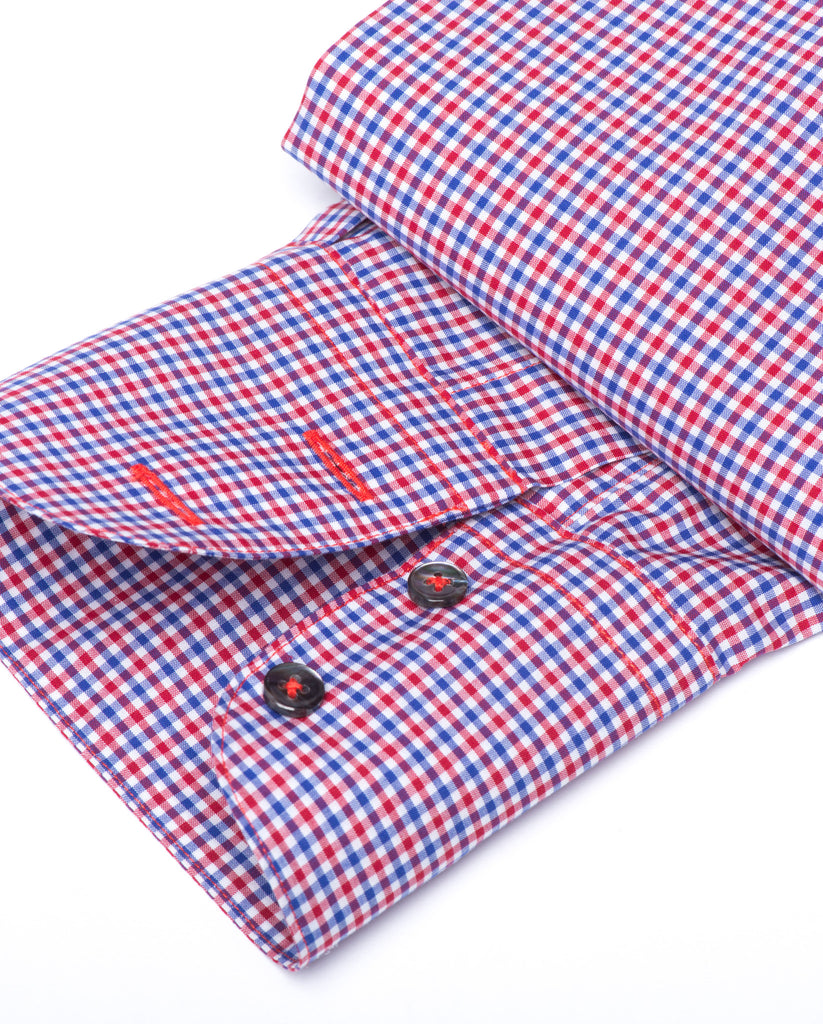 Tailored - Red and Blue Gingham
