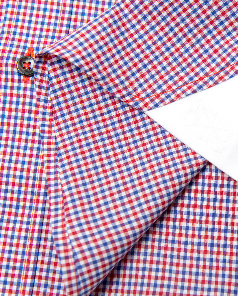 Tailored - Red and Blue Gingham
