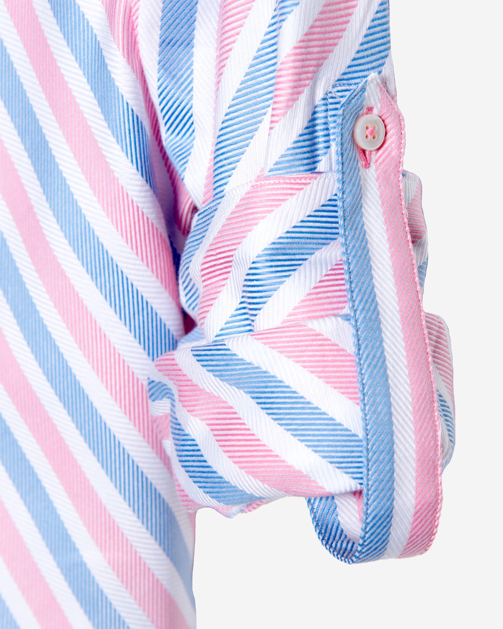 blue and pink shirt dress PARKER