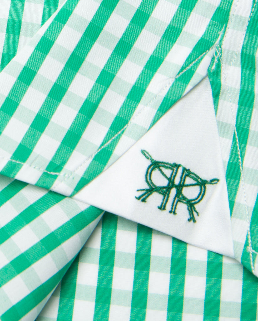 Tunic - Green Gingham
