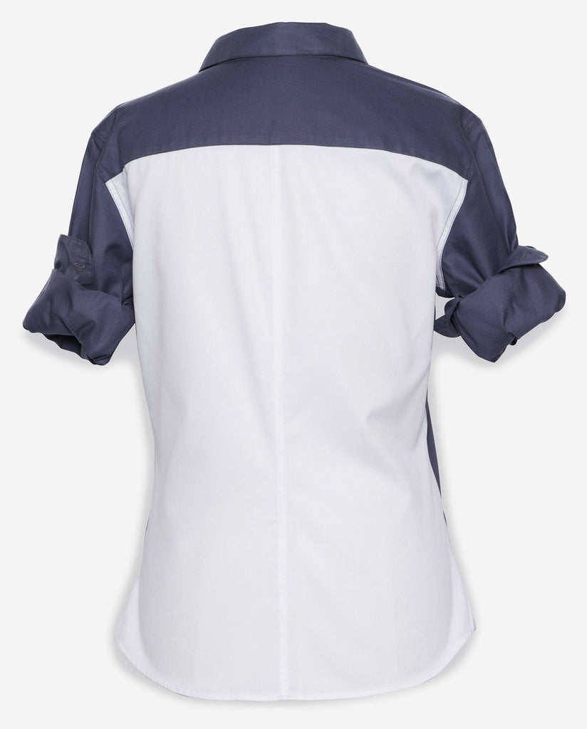 Tailored - Grey with White Back
