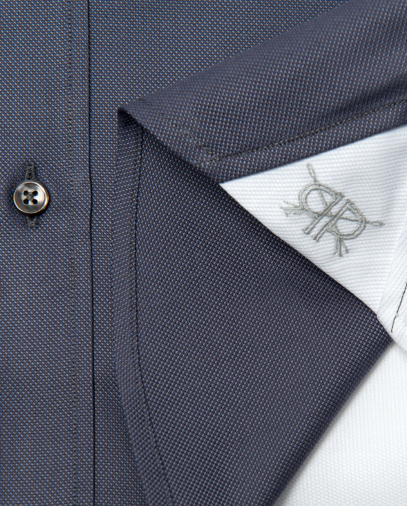 Tailored - Grey with White Back