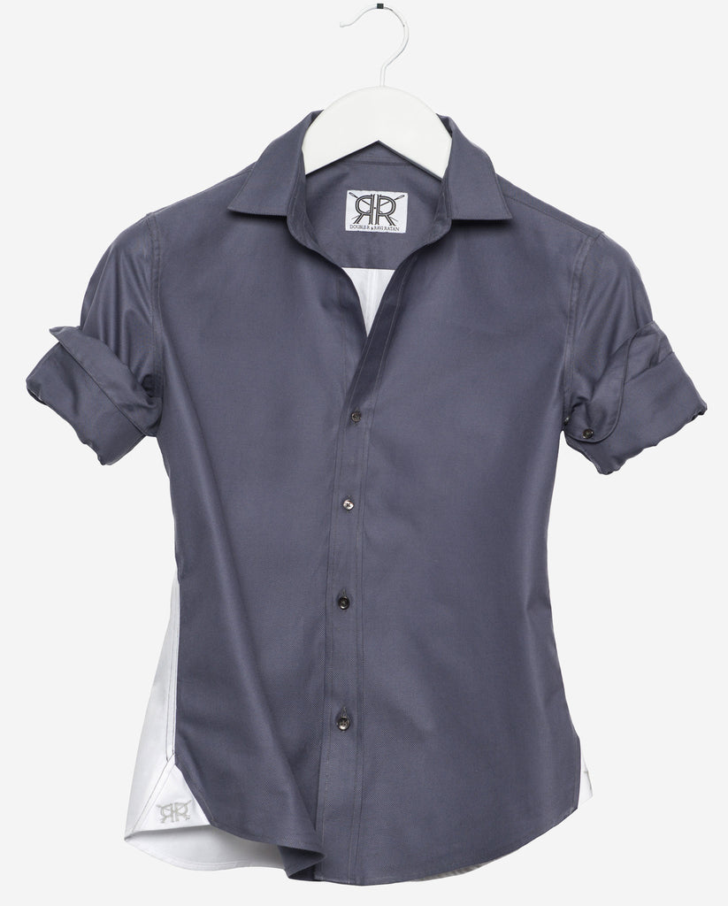 Tailored - Grey with White Back