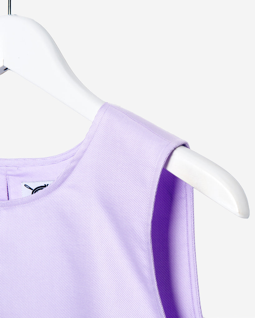 Sleeveless - Lavender Twill