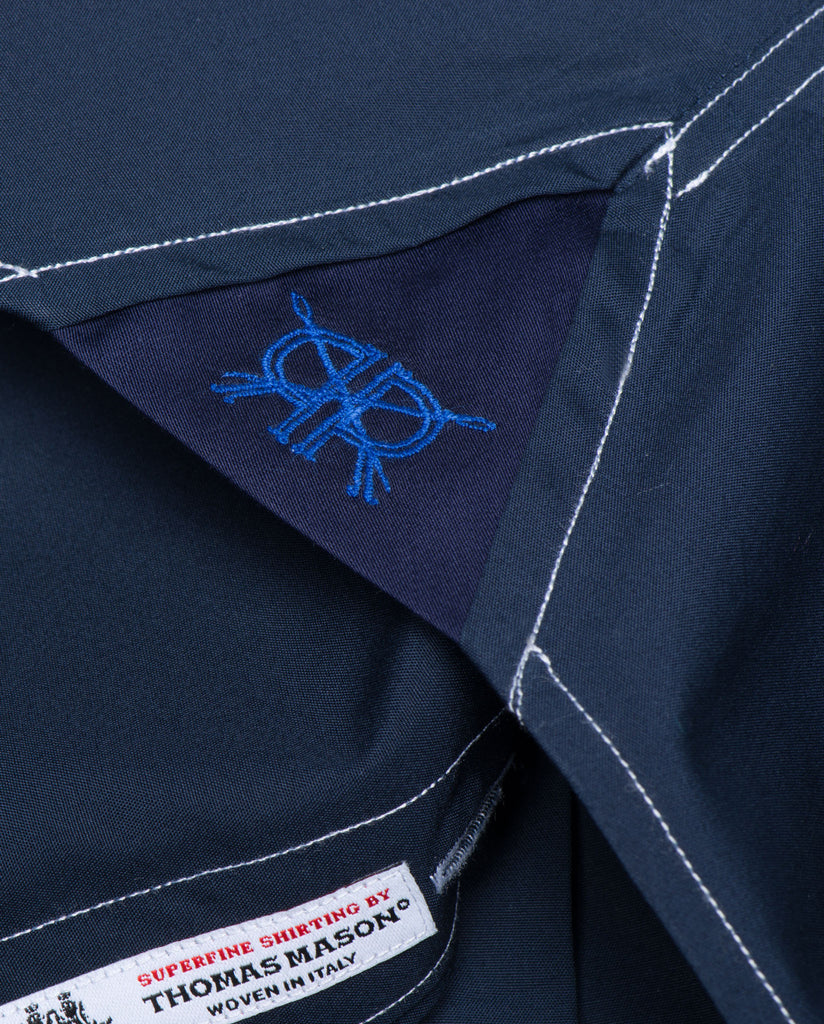 Tunic - Navy with White Stitch