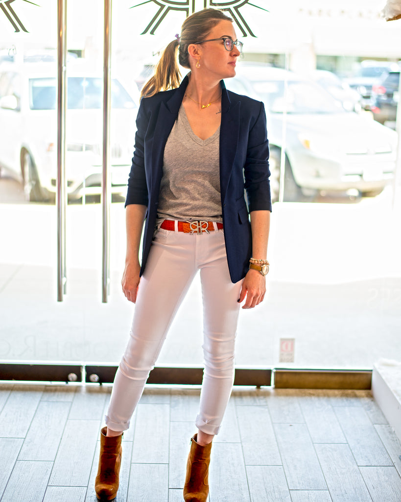 Bamboo Custom Blazer - Navy