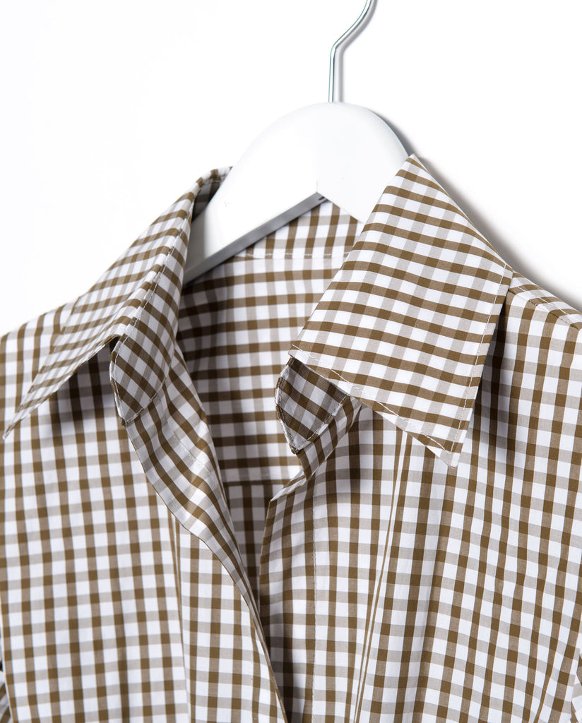 Sabrina - Olive Gingham