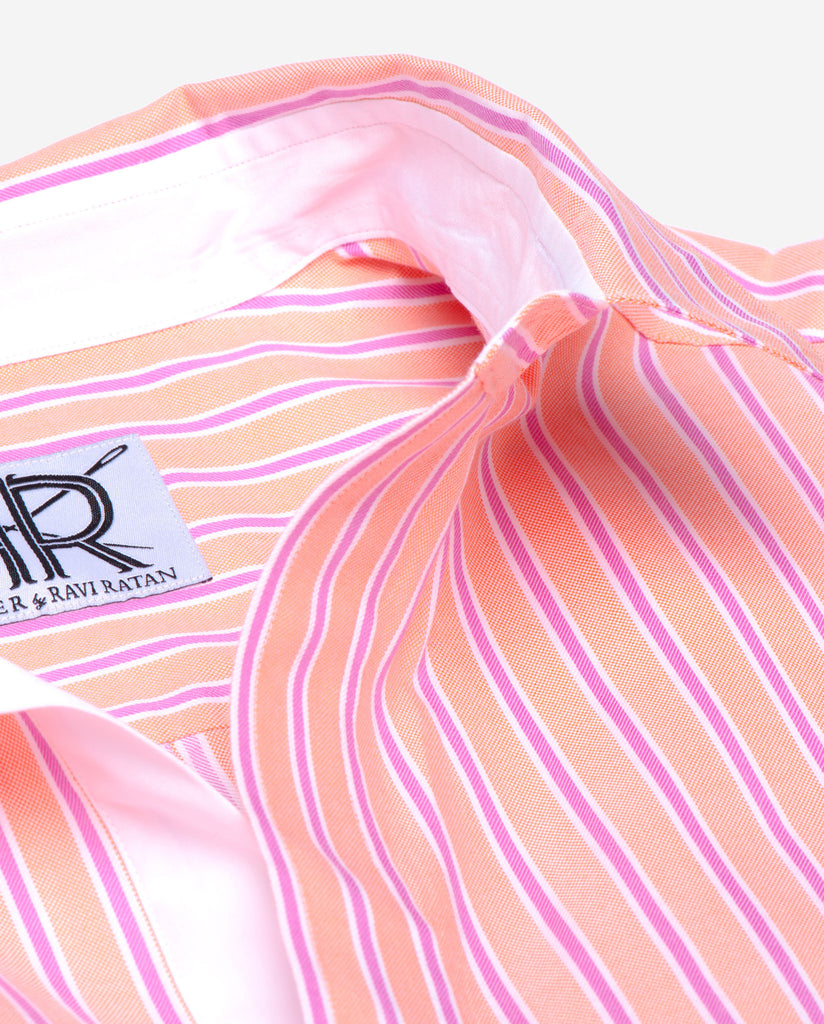 Tailored - Peach and Pink Stripe
