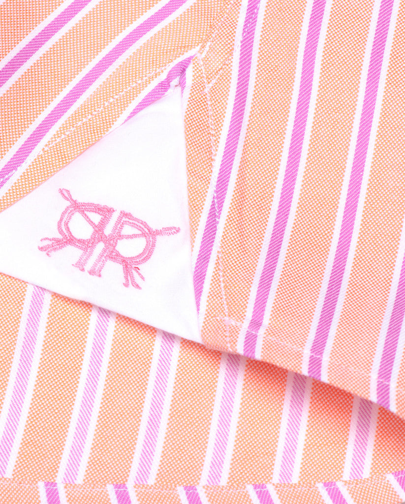 Tailored - Peach and Pink Stripe