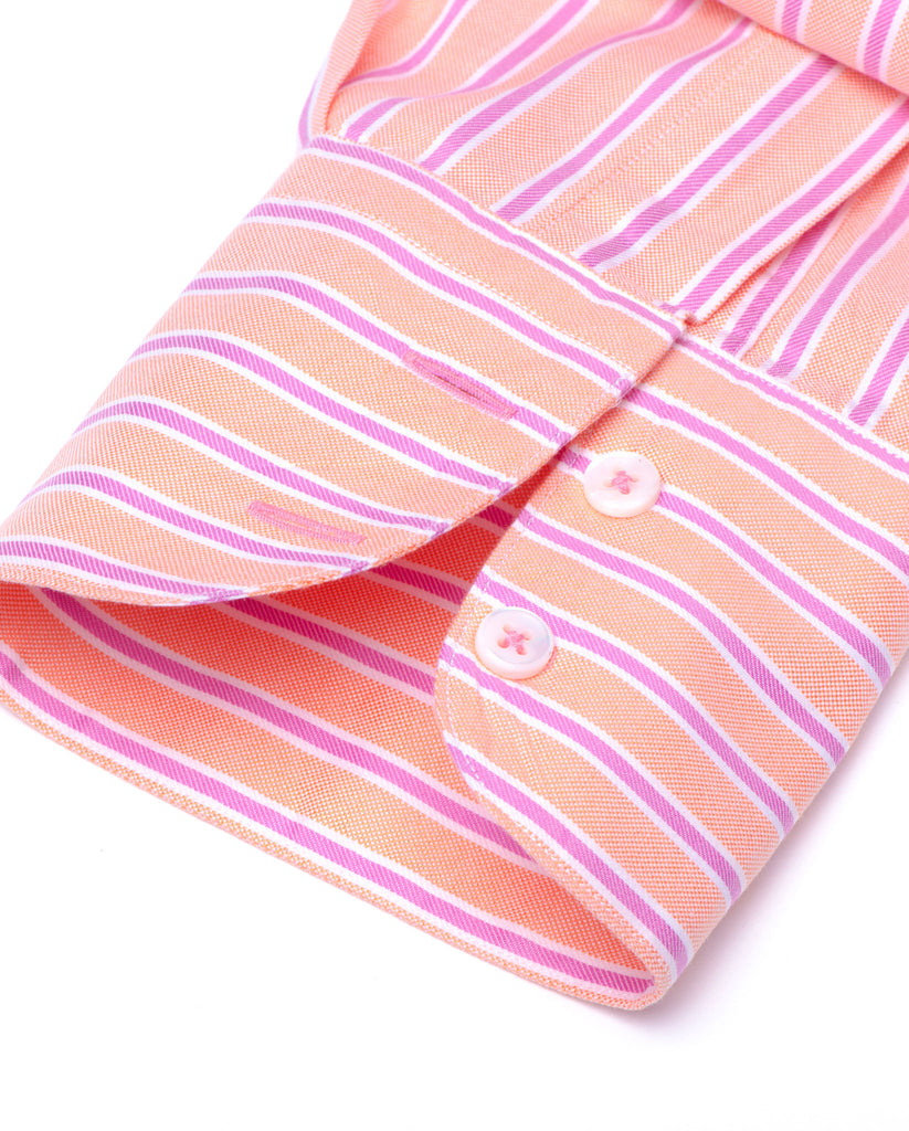 Tailored - Peach and Pink Stripe