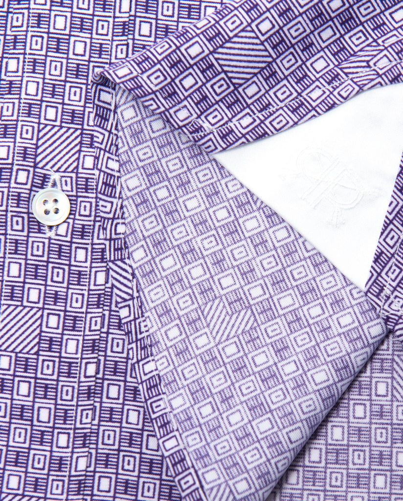 Tailored - Purple Print